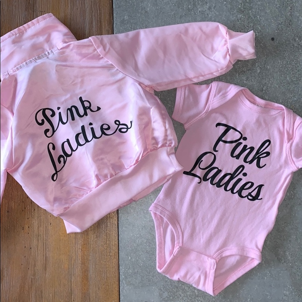 Halloween Pink Ladies Sister Costume